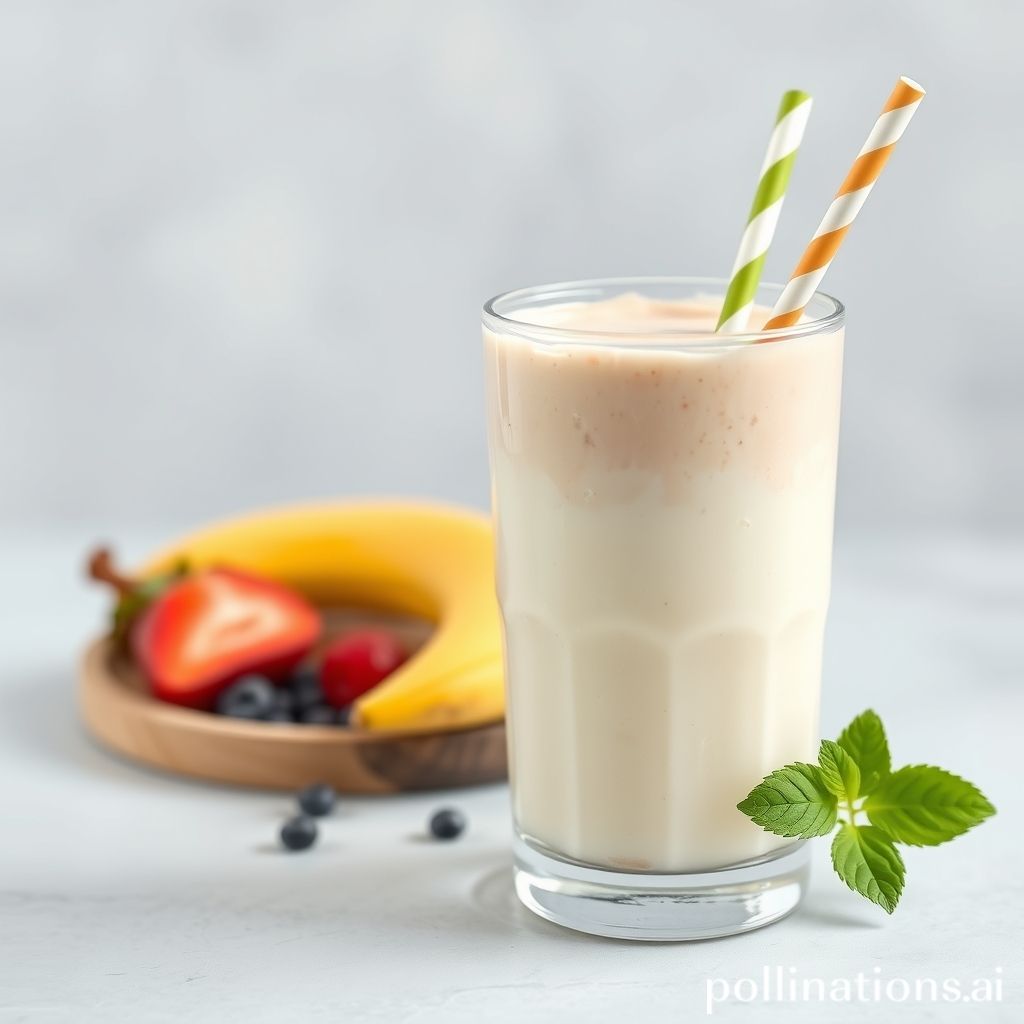 Mixing Yogurt and Milk in a Smoothie A Delicious and Nutritious Combination Crazy Juicer